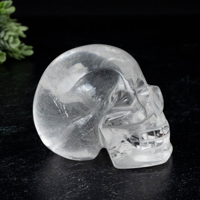 Lemurian Quartz Crystal Skull 248 g 65x52mm - InnerVision Crystals