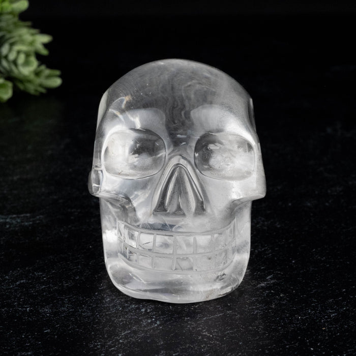 Lemurian Quartz Crystal Skull 248 g 65x52mm - InnerVision Crystals