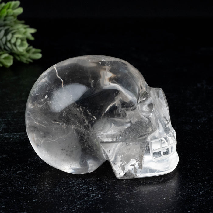 Lemurian Quartz Crystal Skull 257 g 69x51mm - InnerVision Crystals