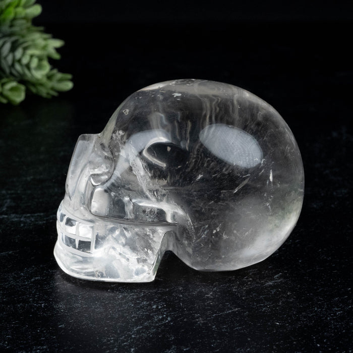 Lemurian Quartz Crystal Skull 257 g 69x51mm - InnerVision Crystals