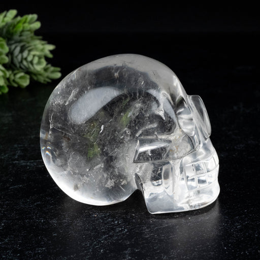 Lemurian Quartz Crystal Skull 341 g 70x63mm - InnerVision Crystals