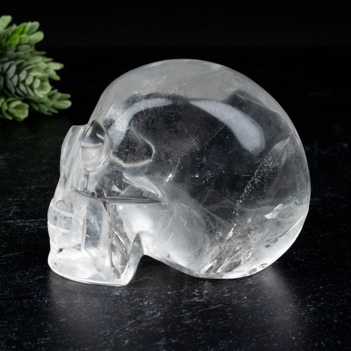 Lemurian Quartz Crystal Skull 390 g 82x64mm - InnerVision Crystals