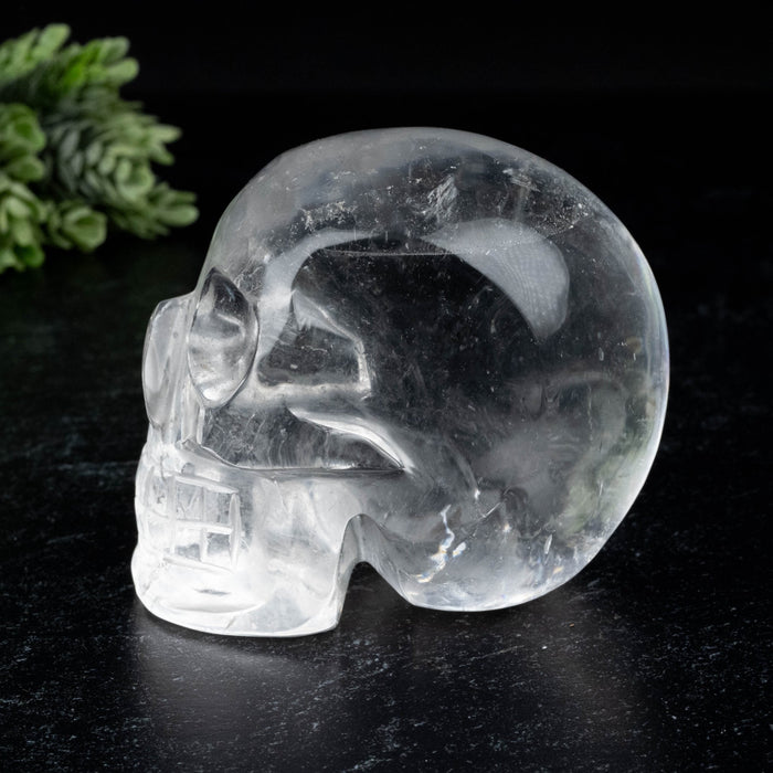Lemurian Quartz Crystal Skull 392 g 72x63mm - InnerVision Crystals
