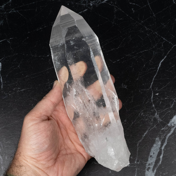 Lemurian Seed Crystal 1304 g 237x68mm *Polished Face w/ Blue Needle - InnerVision Crystals