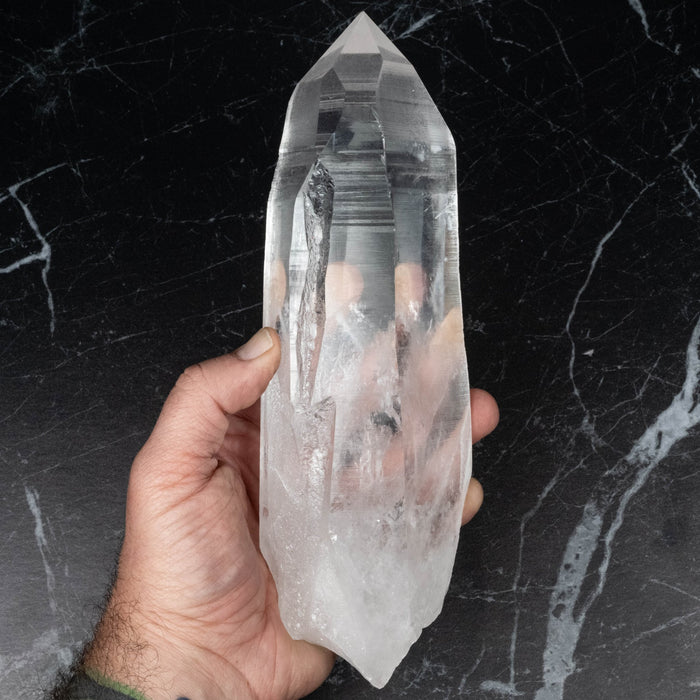 Lemurian Seed Crystal 1304 g 237x68mm *Polished Face w/ Blue Needle - InnerVision Crystals