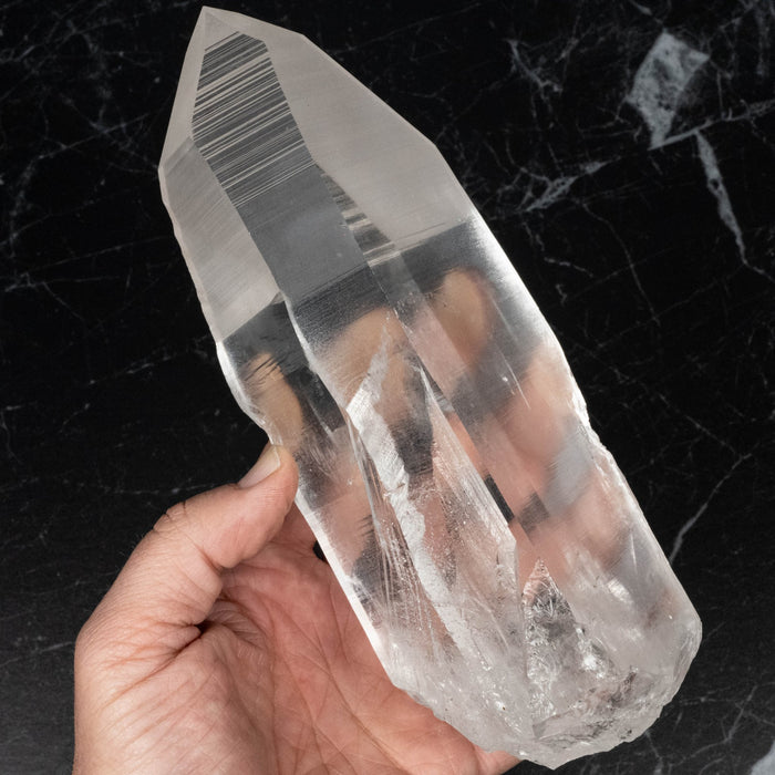 Lemurian Seed Crystal 1660 g 210x88mm w/ Blue Needle - InnerVision Crystals