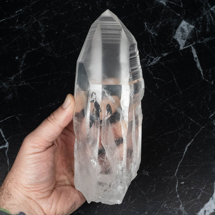Lemurian Seed Crystal 1660 g 210x88mm w/ Blue Needle - InnerVision Crystals