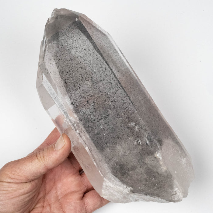 Lemurian Seed Crystal 1973 g 204x88mm Black Phantom *DING - InnerVision Crystals