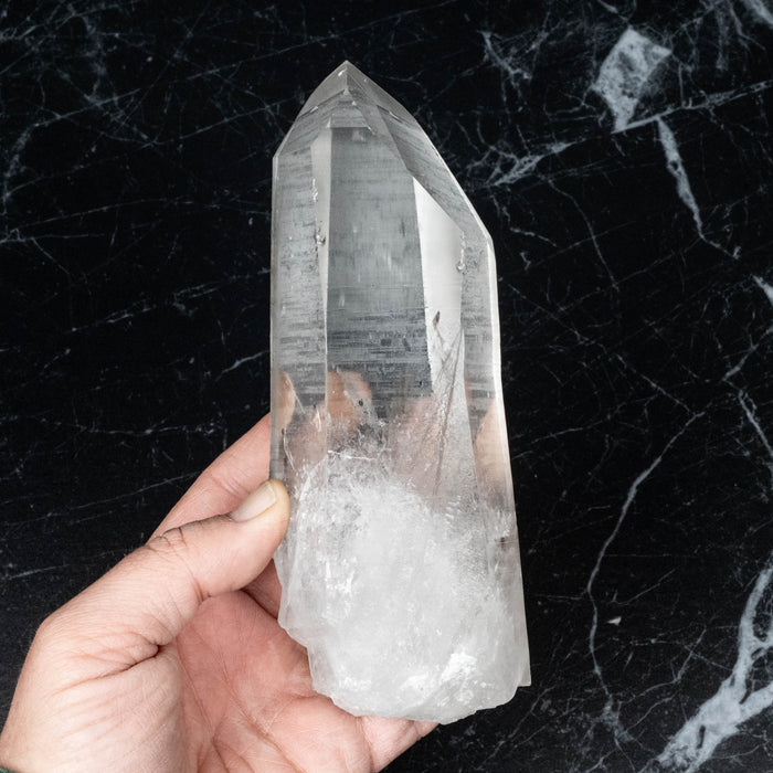 Lemurian Seed Crystal 878 g 173x60mm Black Phantom - InnerVision Crystals