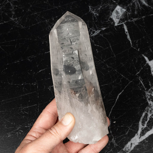 Lemurian Seed Crystal 878 g 173x60mm Black Phantom - InnerVision Crystals