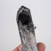 Lemurian Seed Crystal Black Phantom 102 g 105x34mm - InnerVision Crystals
