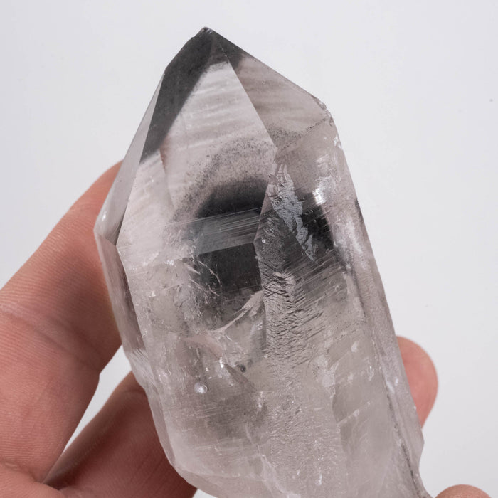 Lemurian Seed Crystal Black Phantom 197 g 87x46mm - InnerVision Crystals