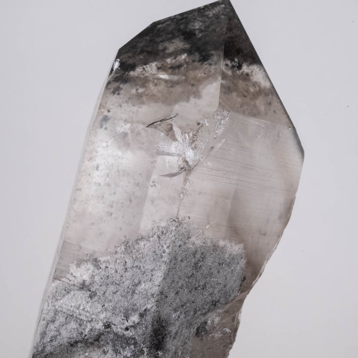 Lemurian Seed Crystal Black Phantom 665 g 176x60mm - InnerVision Crystals