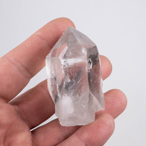 Lemurian Seed Crystal Black Phantom 83 g 61x35mm - InnerVision Crystals