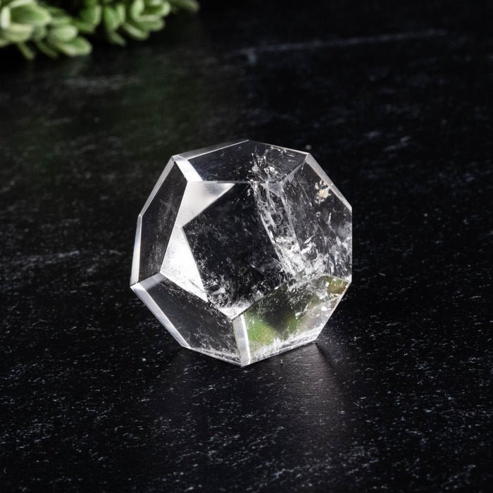Lemurian Seed Crystal Dodecahedron Carving 38 g 27mm - InnerVision Crystals