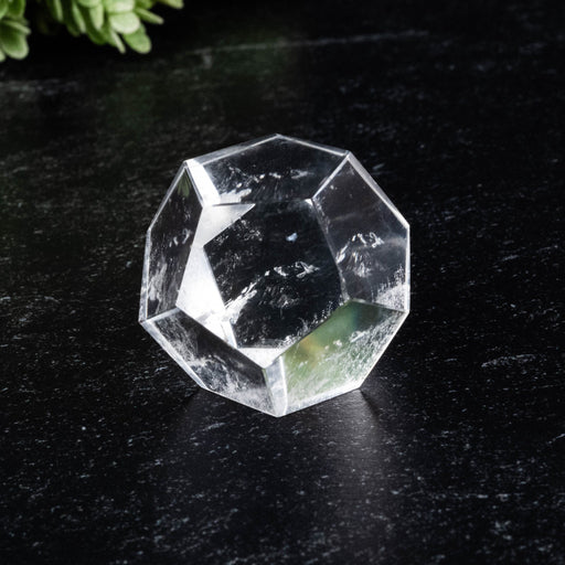 Lemurian Seed Crystal Dodecahedron Carving 56 g 30mm - InnerVision Crystals