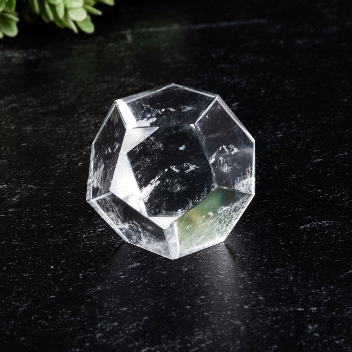 Lemurian Seed Crystal Dodecahedron Carving 56 g 30mm - InnerVision Crystals