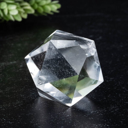 Lemurian Seed Crystal Icosahedron Carving 52 g 31mm - InnerVision Crystals