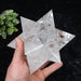 Lemurian Seed Crystal Merkaba Carving 1770 g 165x98mm - InnerVision Crystals