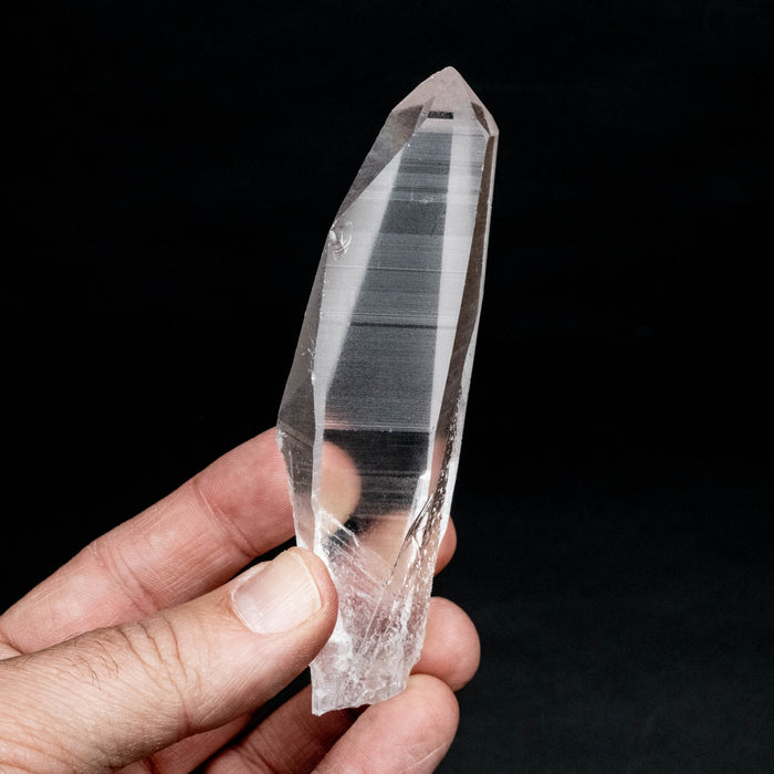 Lemurian Seed Quartz Crystal 121 g 116x32mm - InnerVision Crystals