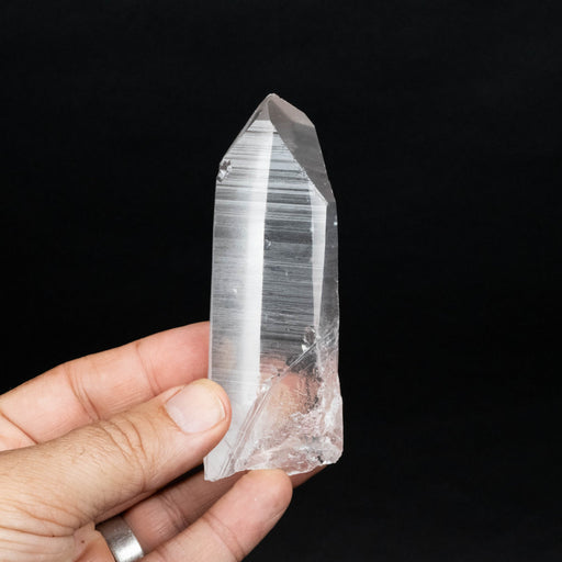 Lemurian Seed Quartz Crystal 137 g 110x35mm - InnerVision Crystals