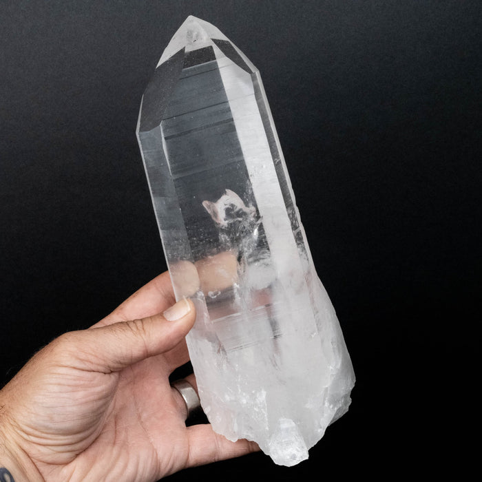 Lemurian Seed Quartz Crystal 1386 g 224x81mm - InnerVision Crystals