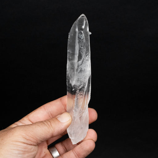 Lemurian Seed Quartz Crystal 140 g 153x30mm - InnerVision Crystals