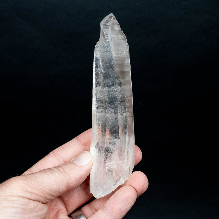 Lemurian Seed Quartz Crystal 142 g 138x32mm - InnerVision Crystals