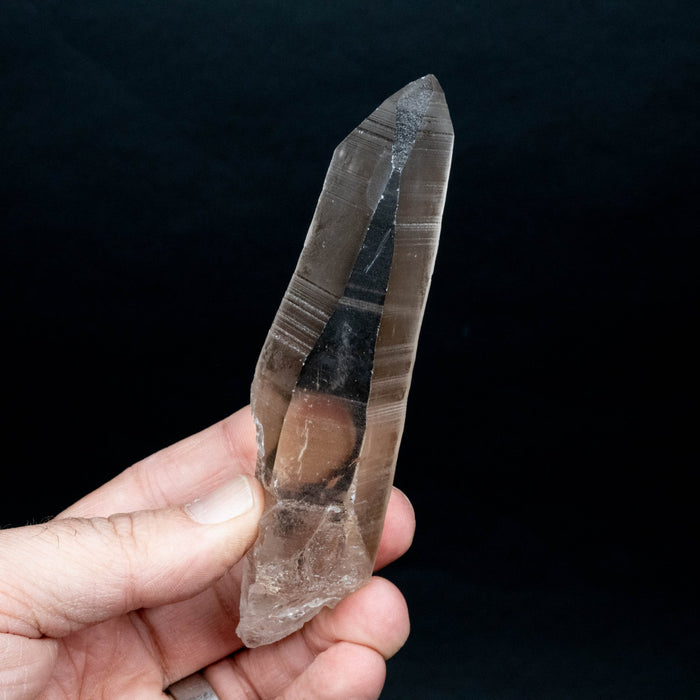 Lemurian Seed Quartz Crystal 145 g 130x31mm - InnerVision Crystals