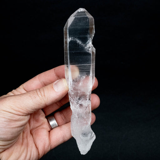 Lemurian Seed Quartz Crystal 147 g 161x32mm - InnerVision Crystals