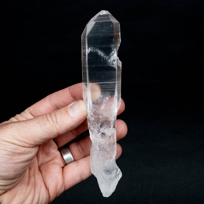 Lemurian Seed Quartz Crystal 147 g 161x32mm - InnerVision Crystals
