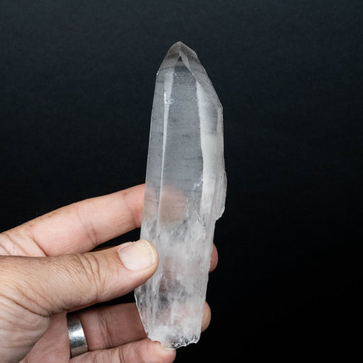 Lemurian Seed Quartz Crystal 153 g 134x35mm - InnerVision Crystals