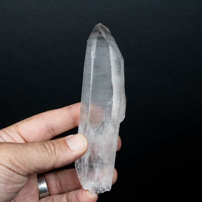 Lemurian Seed Quartz Crystal 153 g 134x35mm - InnerVision Crystals