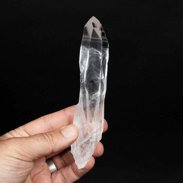 Lemurian Seed Quartz Crystal 155 g 150x31mm - InnerVision Crystals