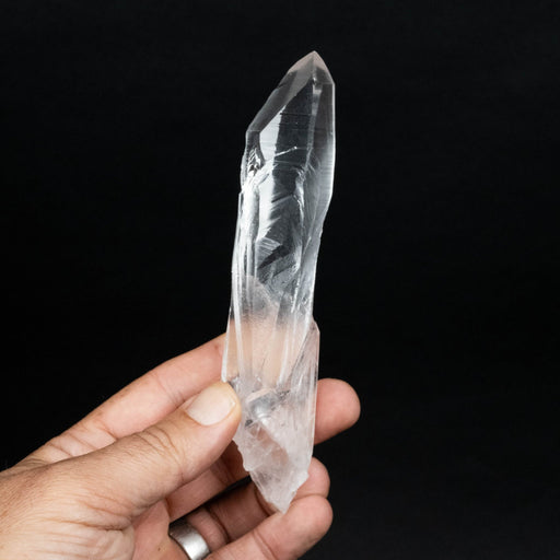 Lemurian Seed Quartz Crystal 155 g 150x31mm - InnerVision Crystals