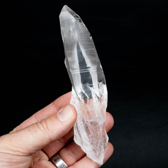 Lemurian Seed Quartz Crystal 156 g 143x34mm - InnerVision Crystals