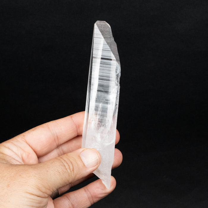 Lemurian Seed Quartz Crystal 157 g 133x34mm - InnerVision Crystals