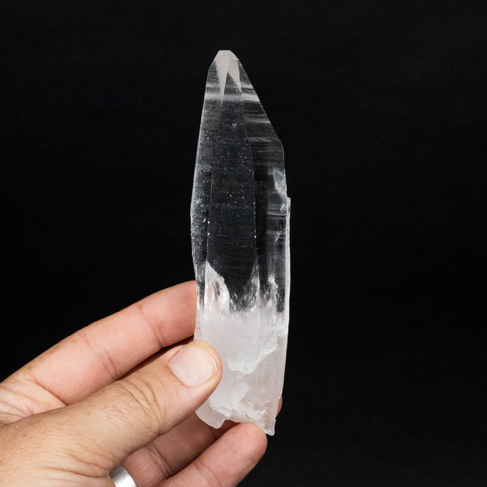 Lemurian Seed Quartz Crystal 157 g 133x34mm - InnerVision Crystals