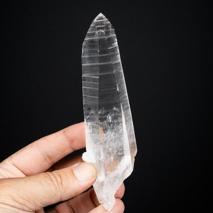 Lemurian Seed Quartz Crystal 158 g 138x36mm - InnerVision Crystals