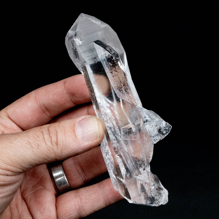 Lemurian Seed Quartz Crystal 170 g 130x34mm - InnerVision Crystals