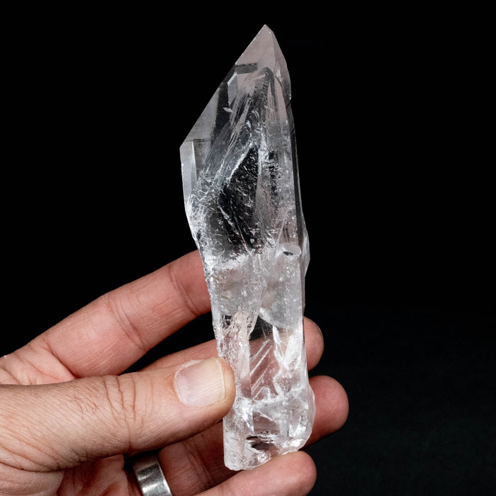 Lemurian Seed Quartz Crystal 170 g 130x34mm - InnerVision Crystals