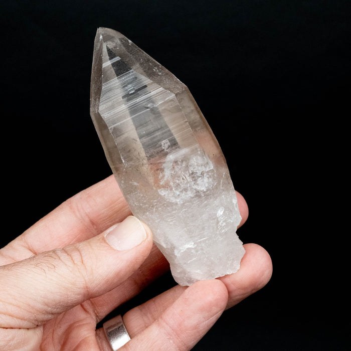 Lemurian Seed Quartz Crystal 175 g 108x37mm - InnerVision Crystals