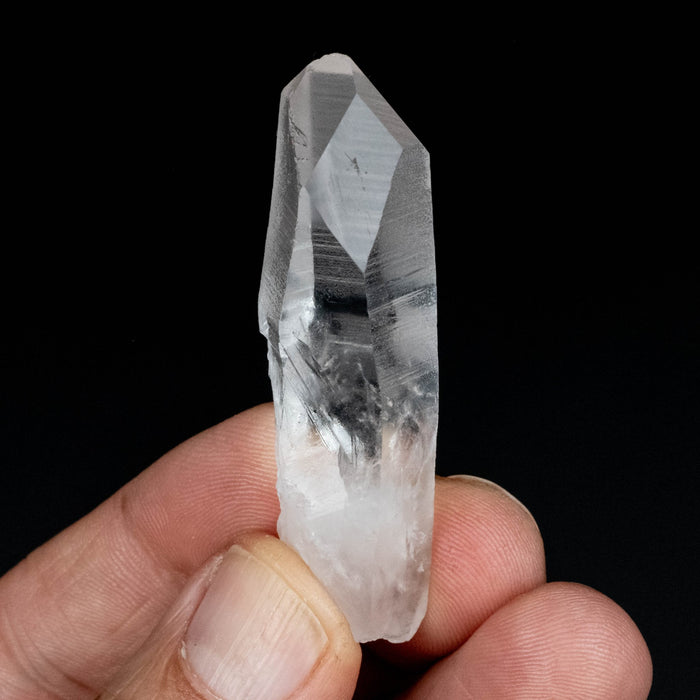 Lemurian Seed Quartz Crystal 19 g 59x16mm - InnerVision Crystals