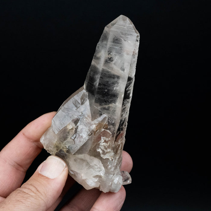 Lemurian Seed Quartz Crystal 191 g 111x63mm - InnerVision Crystals