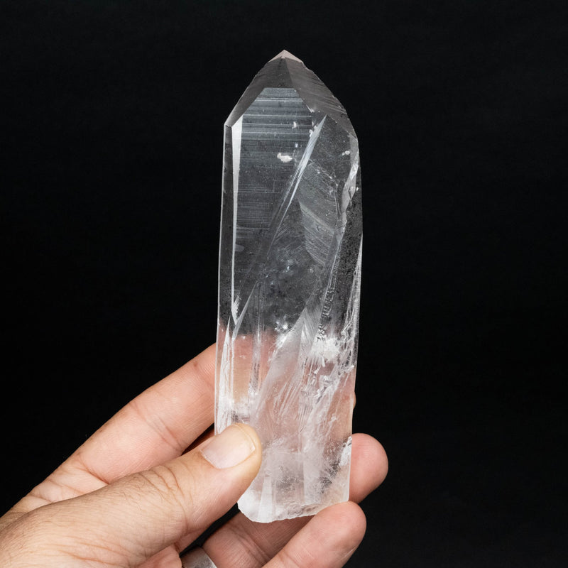 Lemurian Seed Quartz Crystal 196 g 137x40mm - InnerVision Crystals