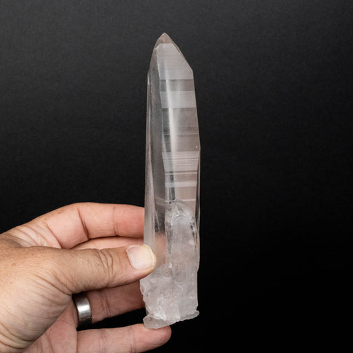 Lemurian Seed Quartz Crystal 235 g 171x35mm - InnerVision Crystals