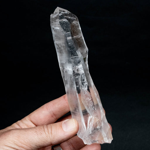 Lemurian Seed Quartz Crystal 256 g 158x36mm - InnerVision Crystals