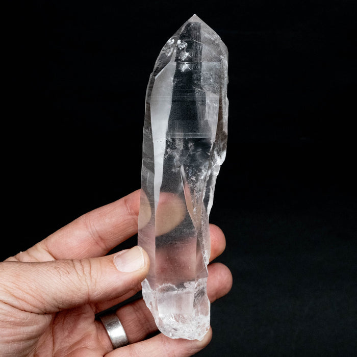 Lemurian Seed Quartz Crystal 256 g 158x36mm - InnerVision Crystals