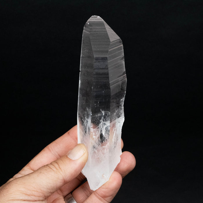 Lemurian Seed Quartz Crystal 266 g 142x38mm - InnerVision Crystals