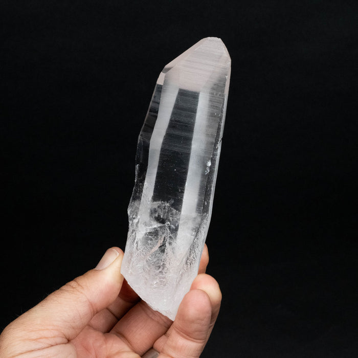 Lemurian Seed Quartz Crystal 266 g 142x38mm - InnerVision Crystals